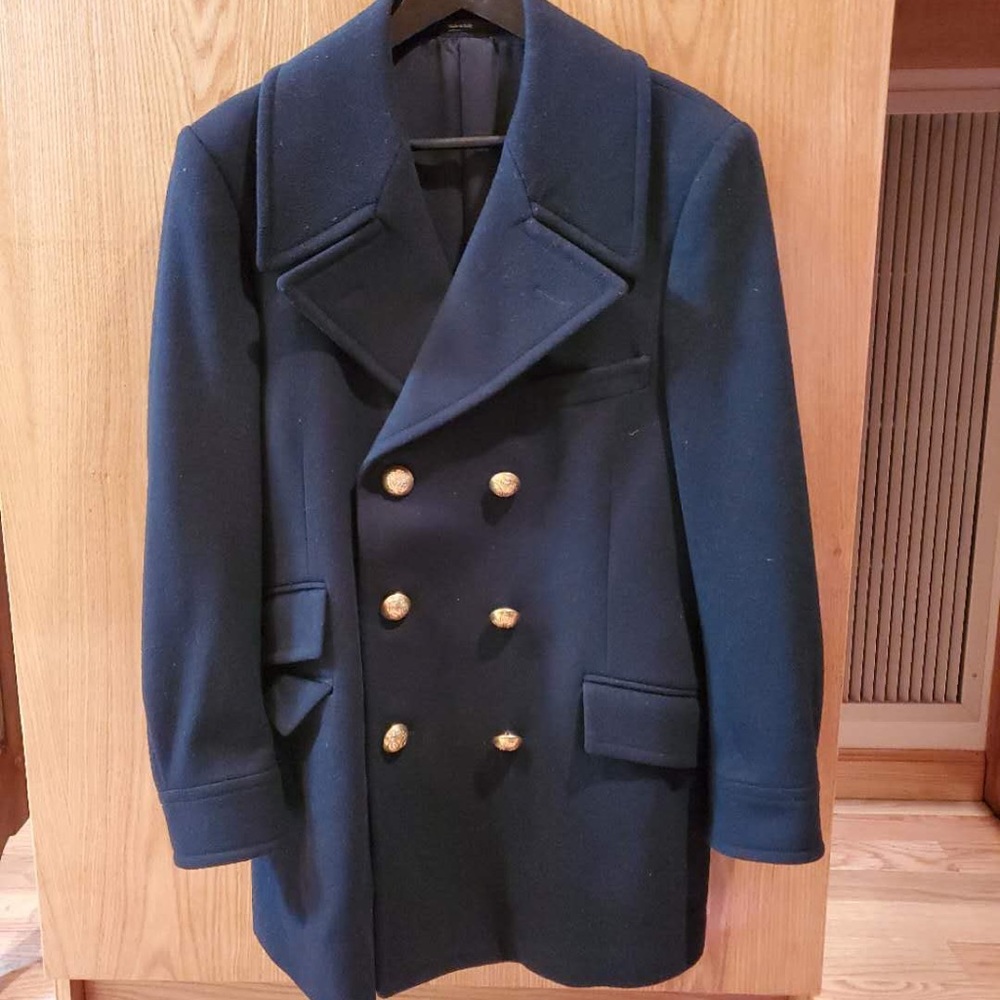 Gucci wool pea coat